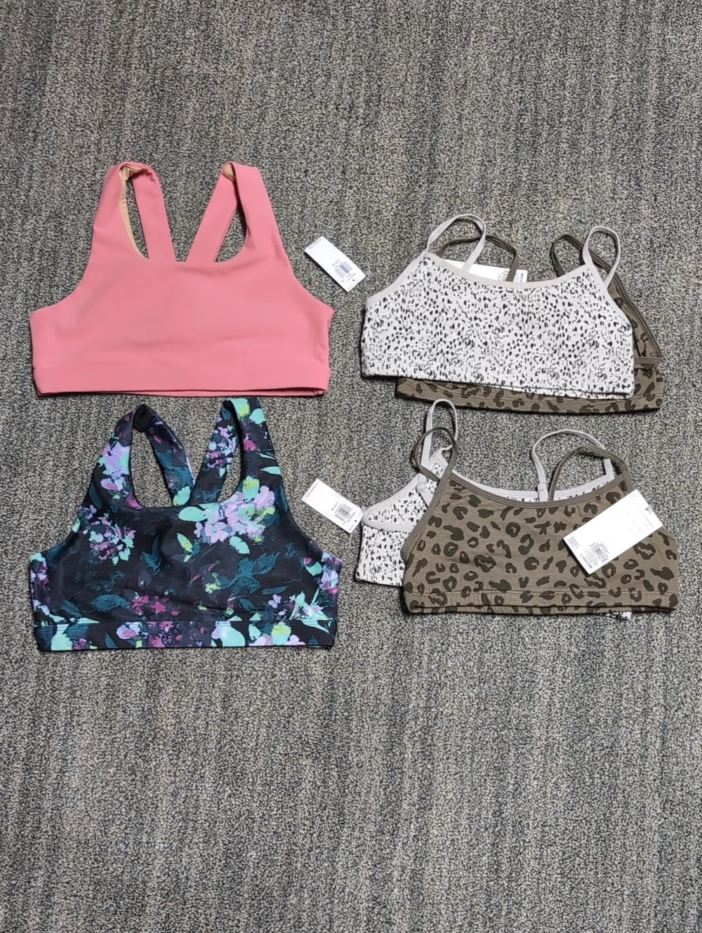 NWT Old Navy Girl's Racerback Sports Bras & Bralettes Sz 10 Large